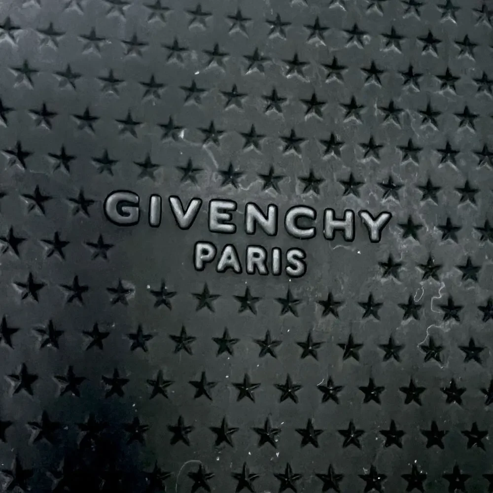 Givenchy Paris Black Rubber Slide Sandals Pool Men's US 10 EU 43 $350 Retail